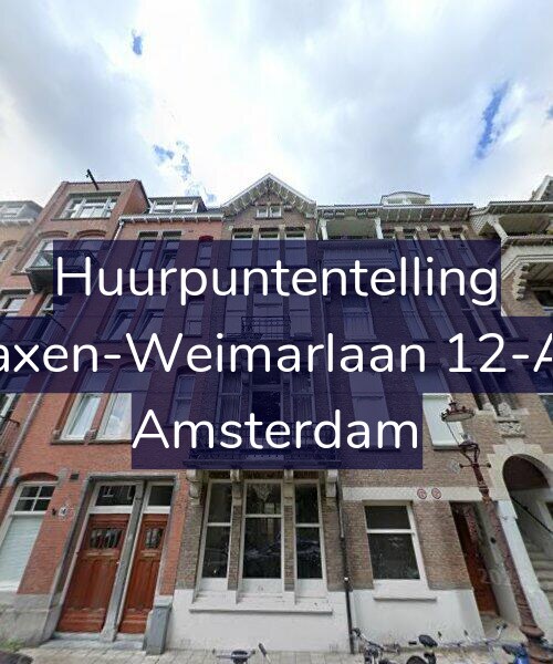 Foto gevel Huurpuntentelling voor Saxen-Weimarlaan 12-A3, Amsterdam