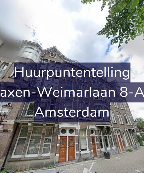 Foto gevel Huurpuntentelling voor Saxen-Weimarlaan 8-A1, Amsterdam