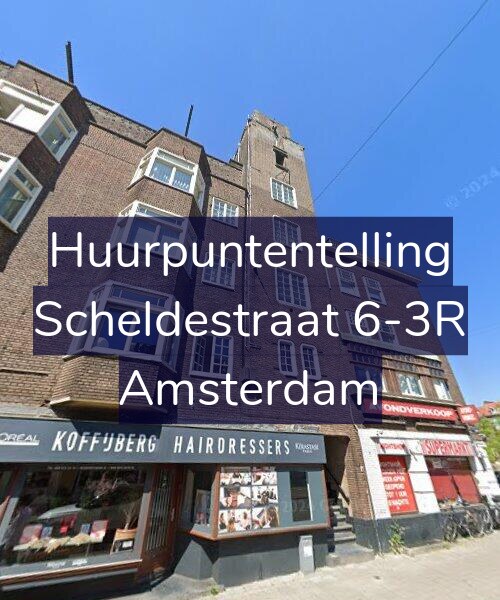 Foto gevel Huurpuntentelling voor Scheldestraat 6-3R, Amsterdam