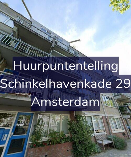 Foto gevel Huurpuntentelling voor Schinkelhavenkade 29, Amsterdam