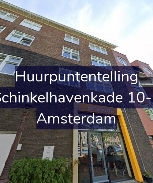 Foto gevel Huurpuntentelling voor Schinkelhavenkade 10-1, Amsterdam
