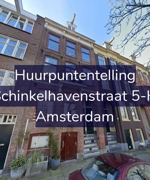 Foto gevel Huurpuntentelling voor Schinkelhavenstraat 5-H, Amsterdam