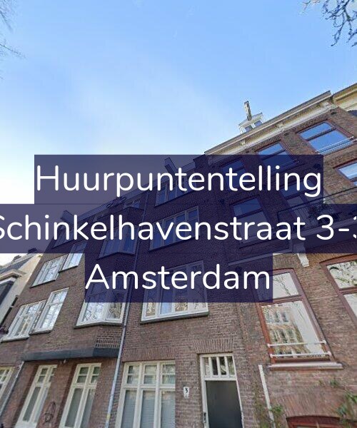 Foto gevel Huurpuntentelling voor Schinkelhavenstraat 3-3, Amsterdam