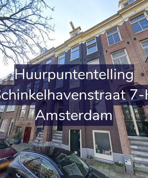 Foto gevel Huurpuntentelling voor Schinkelhavenstraat 7-H, Amsterdam