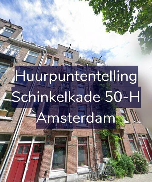 Foto gevel Huurpuntentelling voor Schinkelkade 50-H, Amsterdam