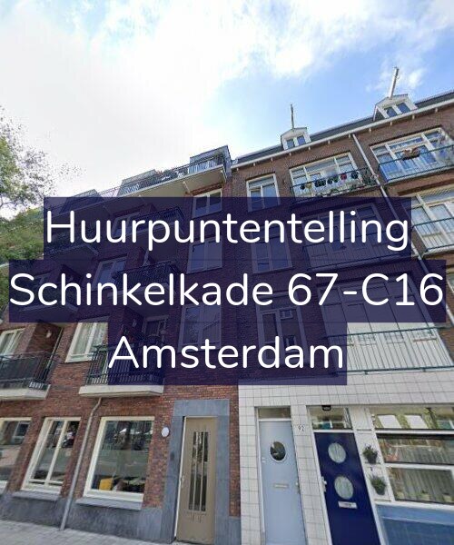 Foto gevel Huurpuntentelling voor Schinkelkade 67-C16, Amsterdam