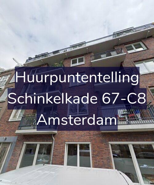Foto gevel Huurpuntentelling voor Schinkelkade 67-C8, Amsterdam