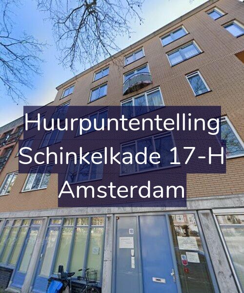 Foto gevel Huurpuntentelling voor Schinkelkade 17-H, Amsterdam