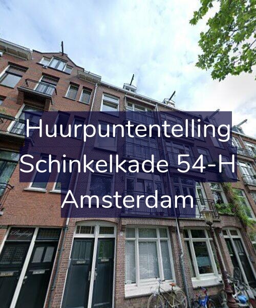 Foto gevel Huurpuntentelling voor Schinkelkade 54-H, Amsterdam
