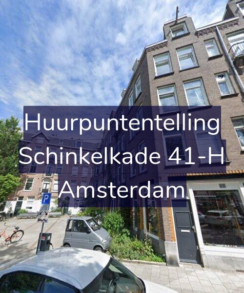 Foto gevel Huurpuntentelling voor Schinkelkade 41-H, Amsterdam