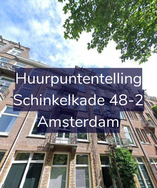 Foto gevel Huurpuntentelling voor Schinkelkade 48-2, Amsterdam