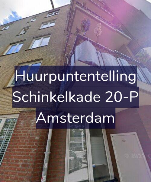 Foto gevel Huurpuntentelling voor Schinkelkade 20-P, Amsterdam