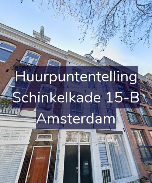 Foto gevel Huurpuntentelling voor Schinkelkade 15-B, Amsterdam