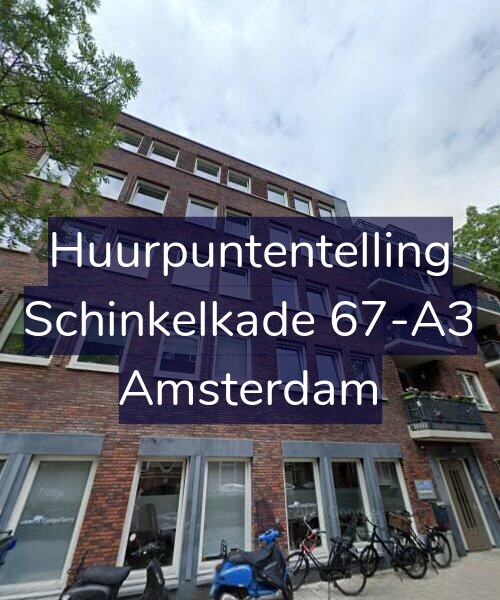 Foto gevel Huurpuntentelling voor Schinkelkade 67-A3, Amsterdam