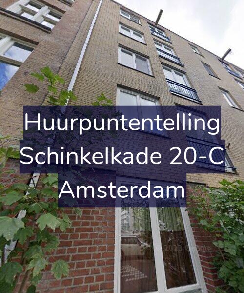 Foto gevel Huurpuntentelling voor Schinkelkade 20-C, Amsterdam