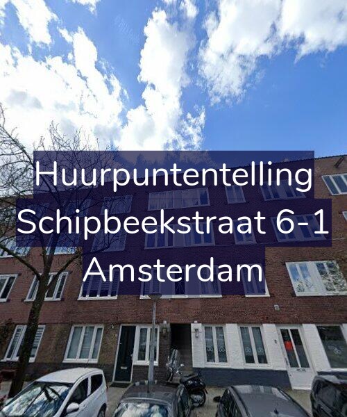 Foto gevel Huurpuntentelling voor Schipbeekstraat 6-1, Amsterdam