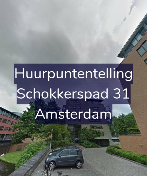 Foto gevel Huurpuntentelling voor Schokkerspad 31, Amsterdam