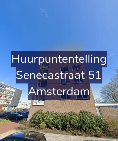 Foto gevel Huurpuntentelling voor Senecastraat 51, Amsterdam