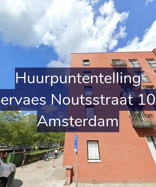 Foto gevel Huurpuntentelling voor Servaes Noutsstraat 103, Amsterdam