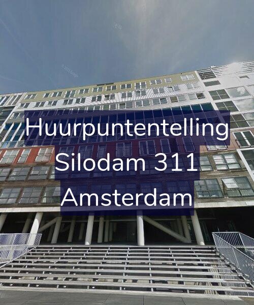 Foto gevel Huurpuntentelling voor Silodam 311, Amsterdam