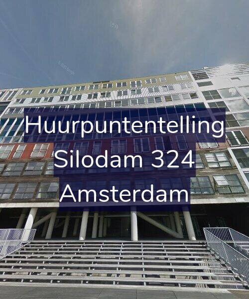 Foto gevel Huurpuntentelling voor Silodam 324, Amsterdam