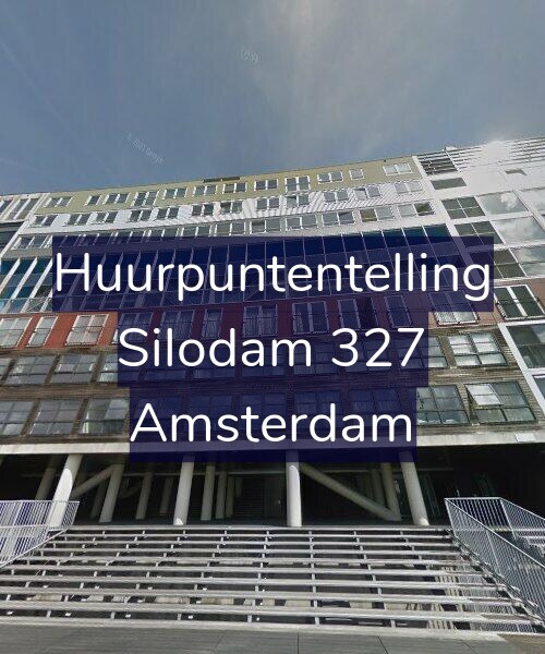 Foto gevel Huurpuntentelling voor Silodam 327, Amsterdam