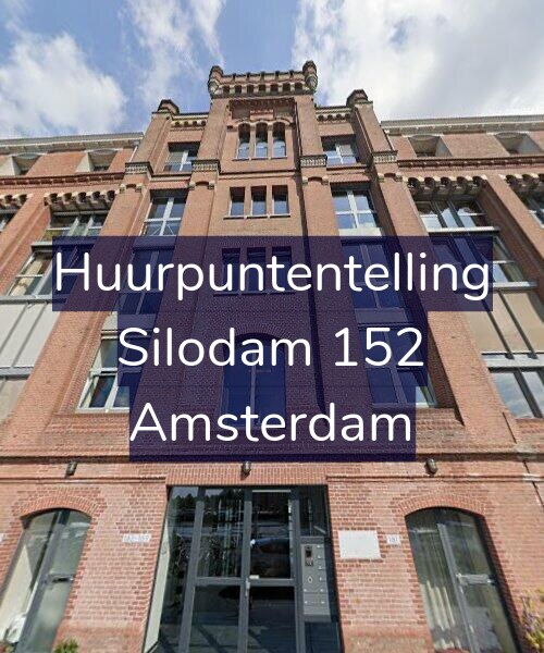 Foto gevel Huurpuntentelling voor Silodam 152, Amsterdam