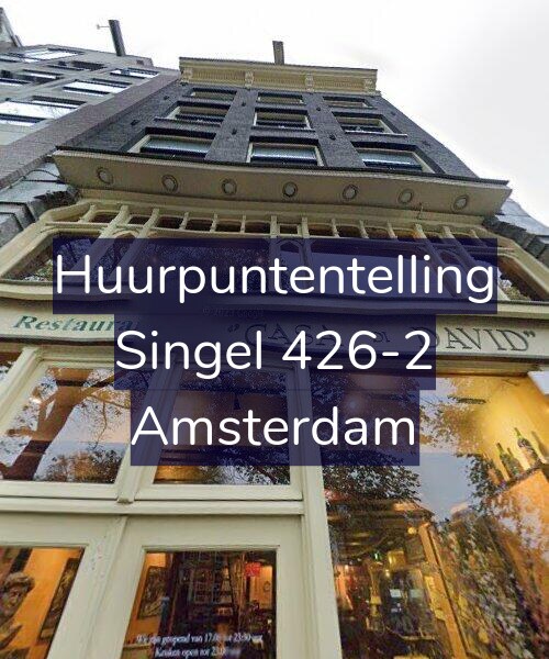 Foto gevel Huurpuntentelling voor Singel 426-2, Amsterdam