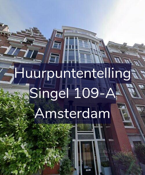 Foto gevel Huurpuntentelling voor Singel 109-A, Amsterdam