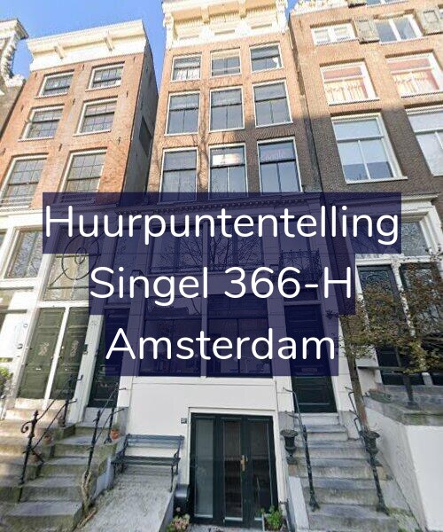 Foto gevel Huurpuntentelling voor Singel 366-H, Amsterdam