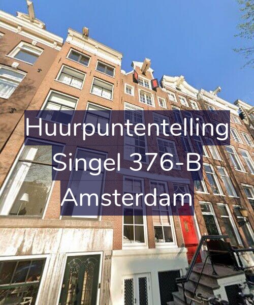 Foto gevel Huurpuntentelling voor Singel 376-B, Amsterdam