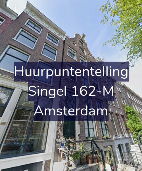 Foto gevel Huurpuntentelling voor Singel 162-M, Amsterdam