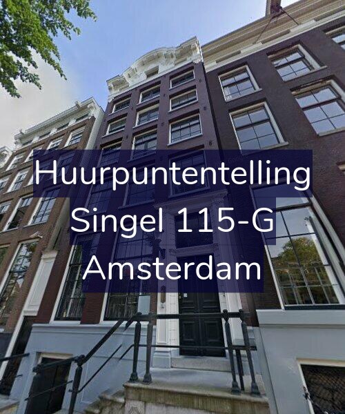 Foto gevel Huurpuntentelling voor Singel 115-G, Amsterdam