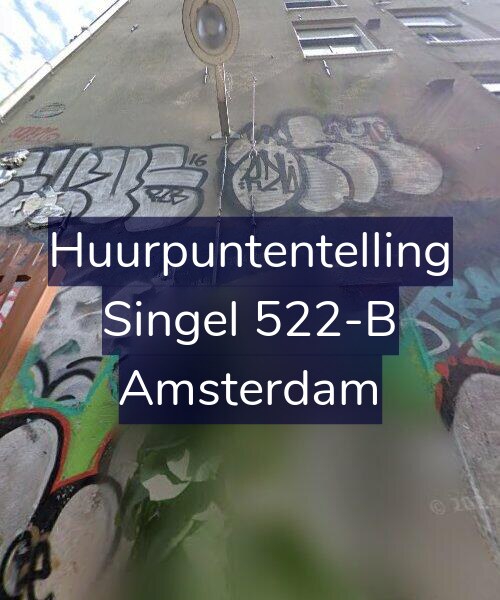 Foto gevel Huurpuntentelling voor Singel 522-B, Amsterdam