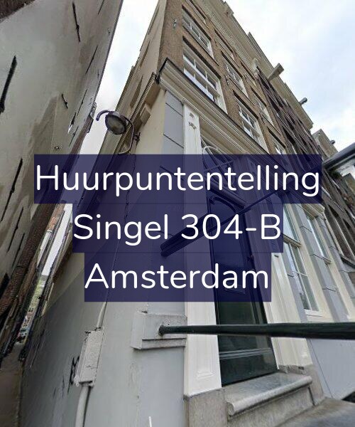 Foto gevel Huurpuntentelling voor Singel 304-B, Amsterdam