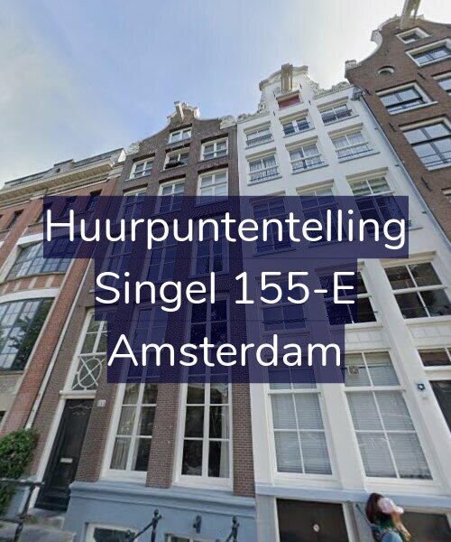 Foto gevel Huurpuntentelling voor Singel 155-E, Amsterdam