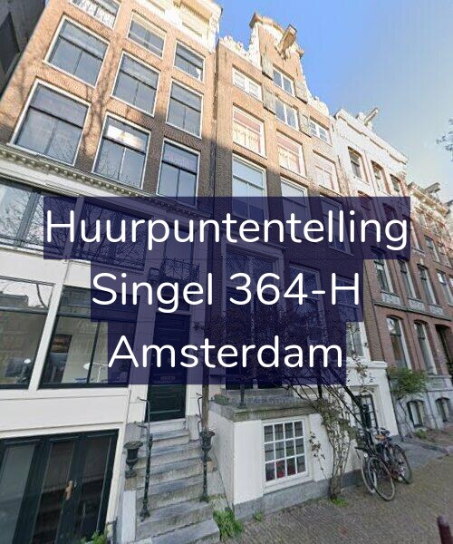 Foto gevel Huurpuntentelling voor Singel 364-H, Amsterdam
