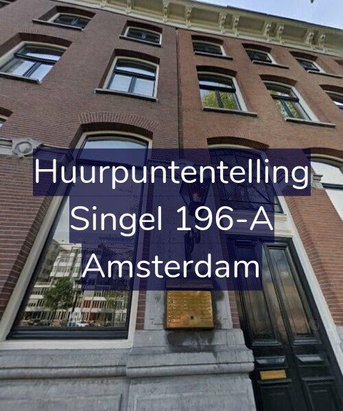 Foto gevel Huurpuntentelling voor Singel 196-A, Amsterdam