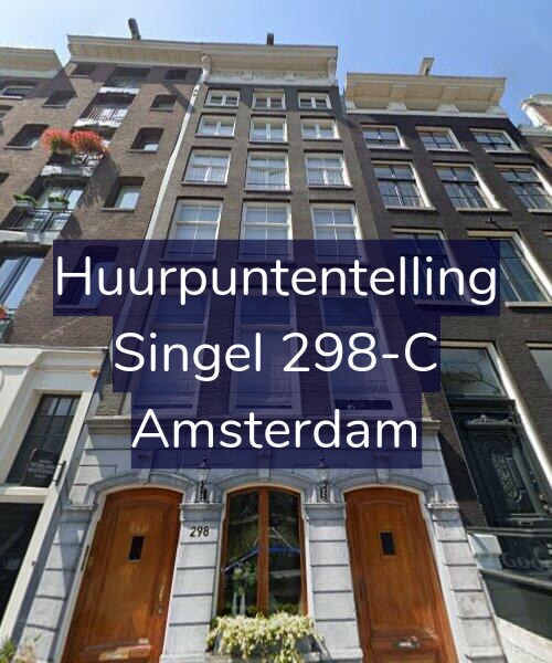 Foto gevel Huurpuntentelling voor Singel 298-C, Amsterdam