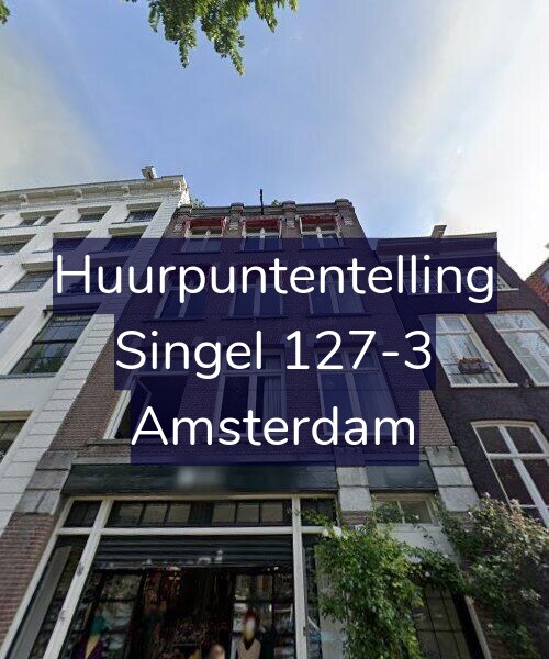 Foto gevel Huurpuntentelling voor Singel 127-3, Amsterdam