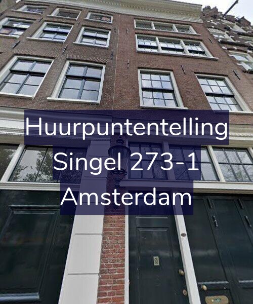 Foto gevel Huurpuntentelling voor Singel 273-1, Amsterdam