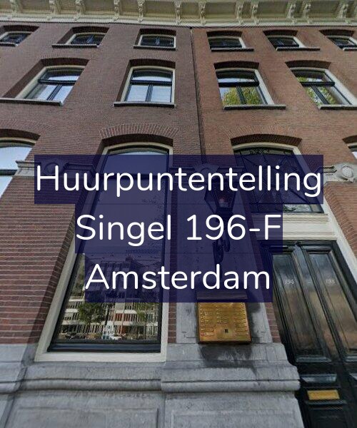 Foto gevel Huurpuntentelling voor Singel 196-F, Amsterdam