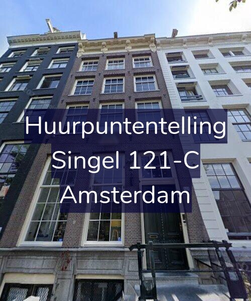 Foto gevel Huurpuntentelling voor Singel 121-C, Amsterdam