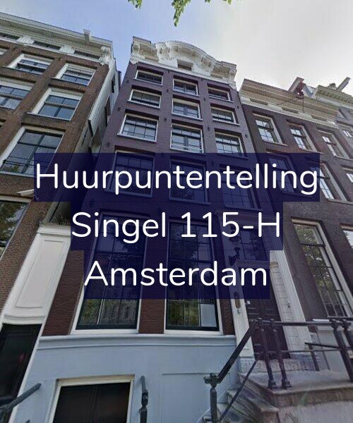 Foto gevel Huurpuntentelling voor Singel 115-H, Amsterdam