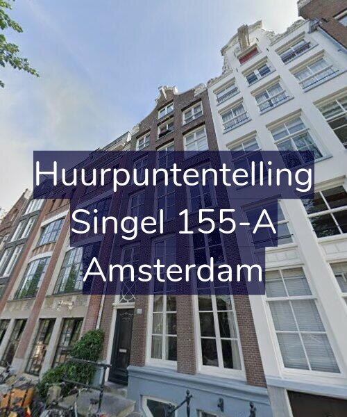 Foto gevel Huurpuntentelling voor Singel 155-A, Amsterdam