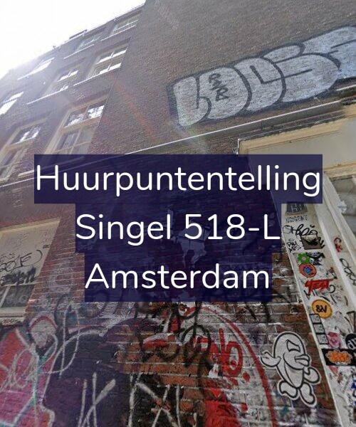 Foto gevel Huurpuntentelling voor Singel 518-L, Amsterdam