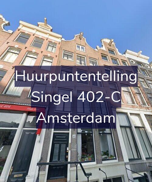 Foto gevel Huurpuntentelling voor Singel 402-C, Amsterdam