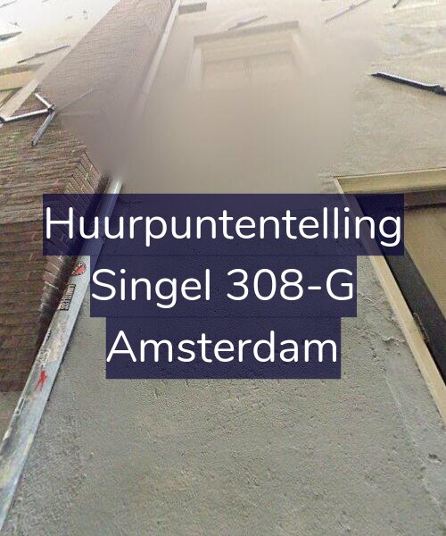 Foto gevel Huurpuntentelling voor Singel 308-G, Amsterdam