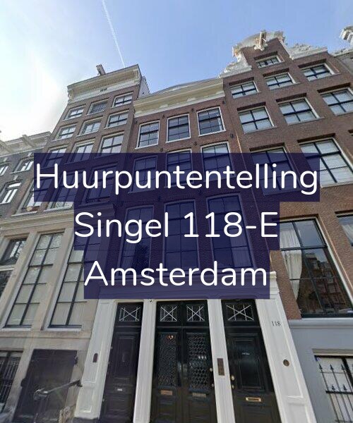Foto gevel Huurpuntentelling voor Singel 118-E, Amsterdam