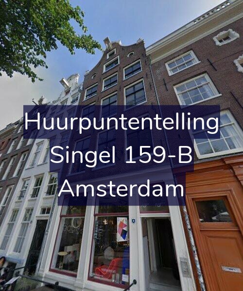 Foto gevel Huurpuntentelling voor Singel 159-B, Amsterdam